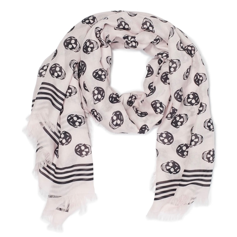 Alexander McQueen Skull Pattern Square Scarf